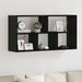 Raft de perete, stejar negru, 100x25x50 cm, lemn prelucrat - WALTI WALTI