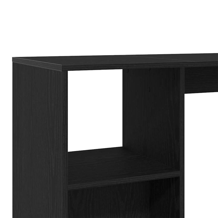 Masă de bar Stejar Negru 124 x 46 x 103.5 cm Lemn compozit - WALTI WALTI