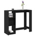 Masă de bar Stejar Negru 124 x 46 x 103.5 cm Lemn compozit - WALTI WALTI