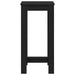 Masă de bar Stejar Negru 51 x 50 x 103.5 cm Lemn compozit - WALTI WALTI