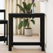 Masă de bar Stejar Negru 102 x 50 x 103.5 cm Lemn compozit - WALTI WALTI