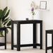 Masă de bar Stejar Negru 102 x 50 x 103.5 cm Lemn compozit - WALTI WALTI