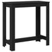 Masă de bar Stejar Negru 102 x 50 x 103.5 cm Lemn compozit - WALTI WALTI