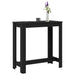 Masă de bar Stejar Negru 102 x 50 x 103.5 cm Lemn compozit - WALTI WALTI