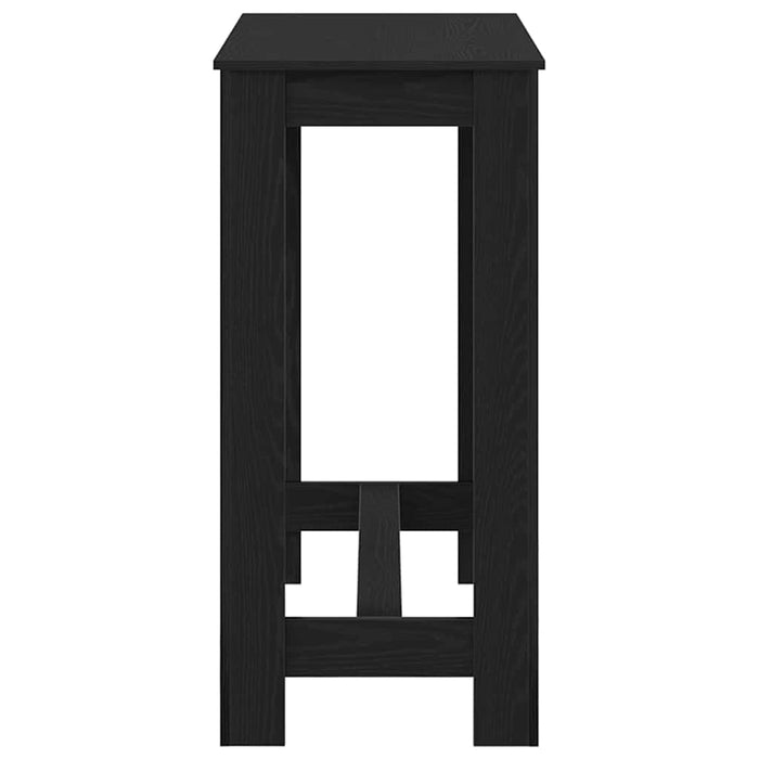 Masă de bar Stejar Negru 102 x 50 x 103.5 cm Lemn compozit - WALTI WALTI