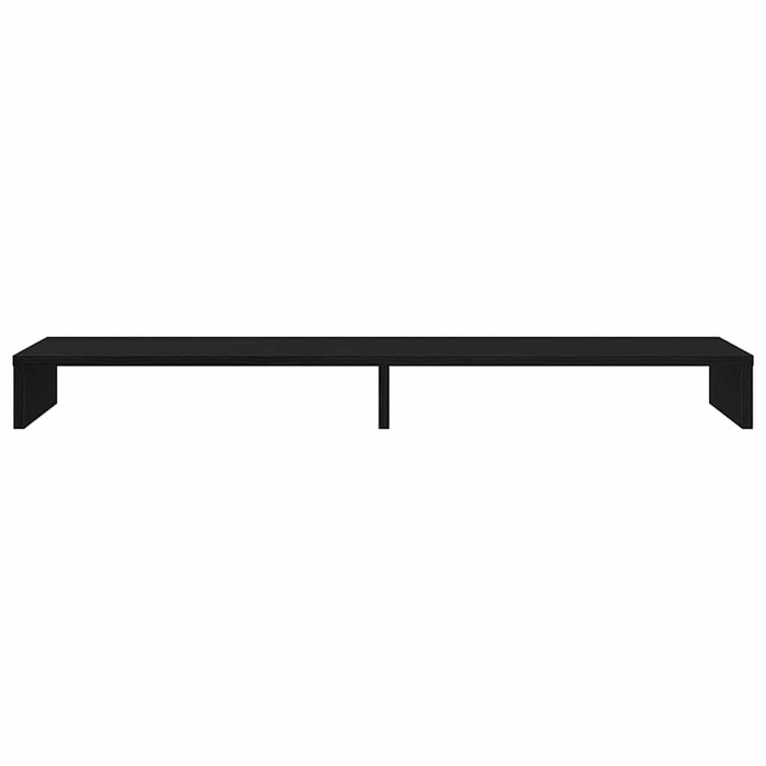 Suport monitor stejar negru 100x27x10 cm lemn prelucrat WALTI