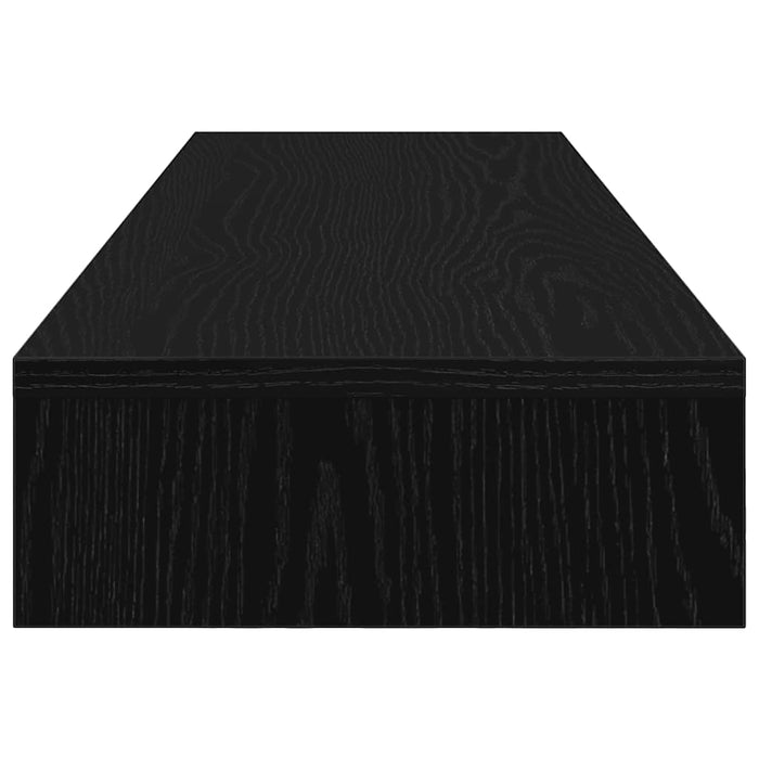 Suport monitor stejar negru 100x27x10 cm lemn prelucrat WALTI