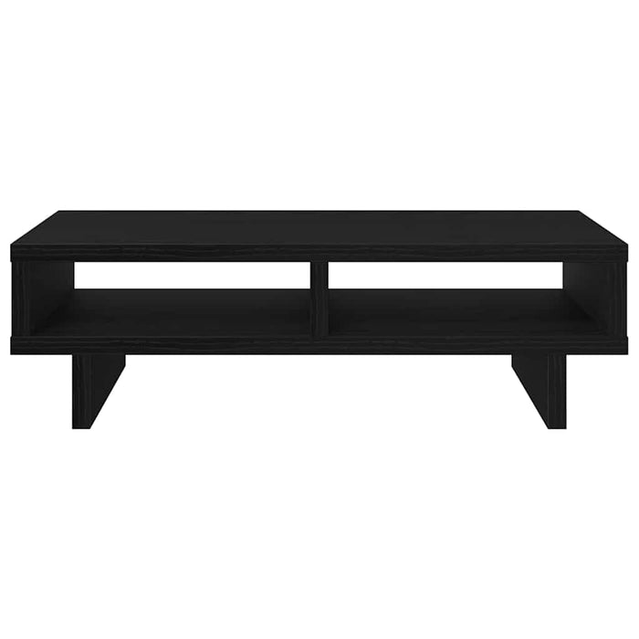 Suport monitor stejar negru 50x27x15 cm lemn prelucrat WALTI