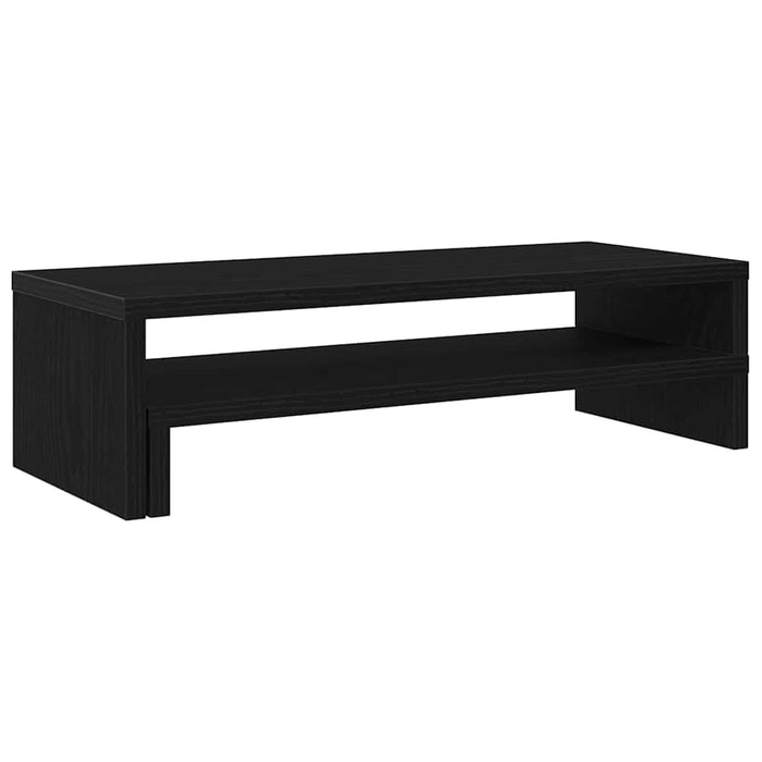 Suport monitor stejar negru 54x22x15 cm lemn prelucrat WALTI