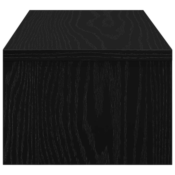 Suport monitor stejar negru 54x22x15 cm lemn prelucrat WALTI