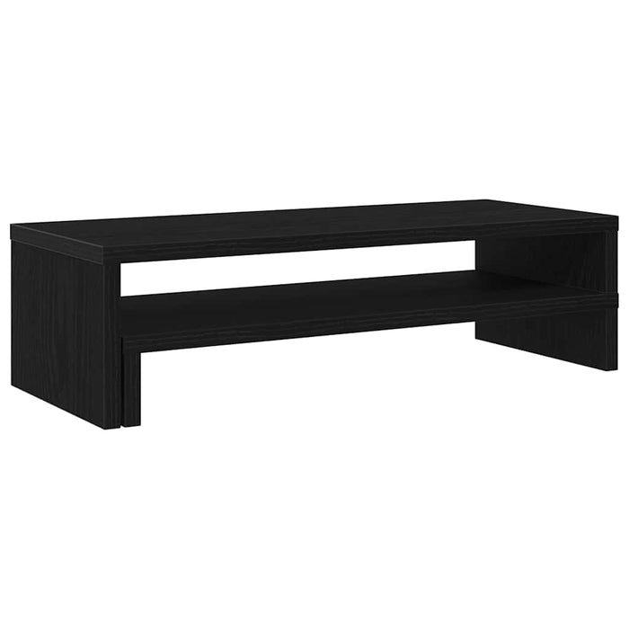 Suport monitor stejar negru 54x22x15 cm lemn prelucrat WALTI