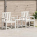 Scaun de dining pentru grădină. 2 pcs Alb 65,5 x 59 x 88 cm - WALTI WALTI