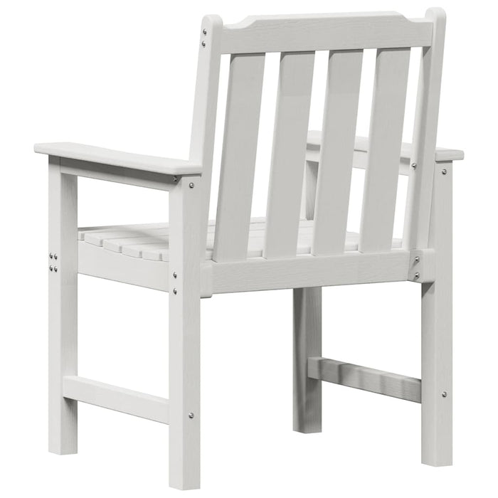Scaun de dining pentru grădină. 2 pcs Alb 65,5 x 59 x 88 cm - WALTI WALTI