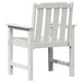 Scaun de dining pentru grădină. 2 pcs Alb 65,5 x 59 x 88 cm - WALTI WALTI