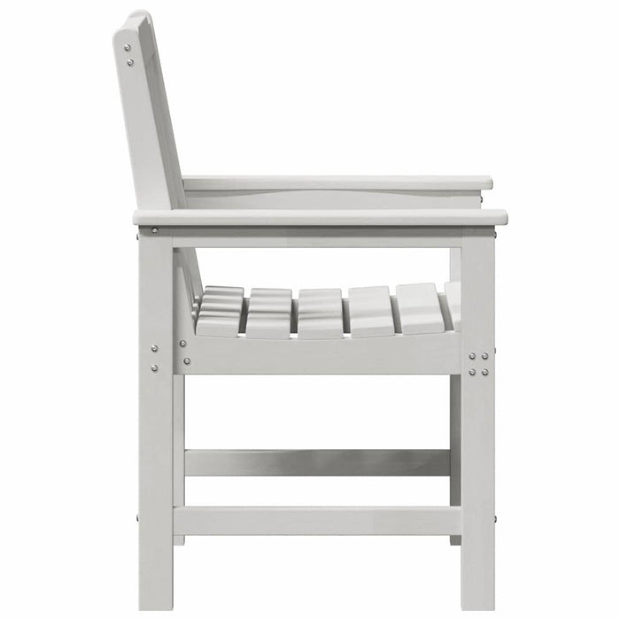Scaun de dining pentru grădină. 2 pcs Alb 65,5 x 59 x 88 cm - WALTI WALTI
