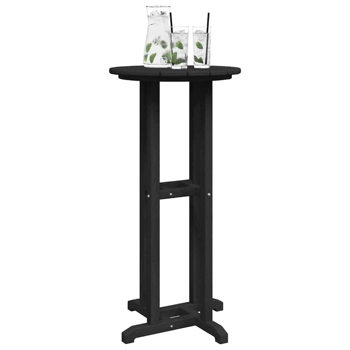 Masă de bar Negru 55 x 55 x 107 cm Polietilenă - WALTI WALTI