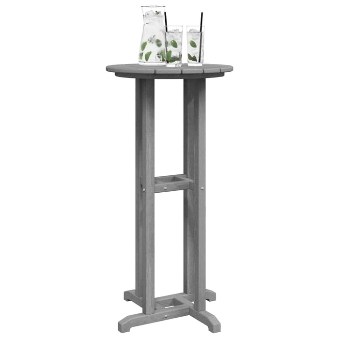 Masă de bar Gri deschis 55 x 55 x 107 cm Polietilenă - WALTI WALTI
