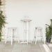 Scaun de bar 2 pcs Alb 52 x 43 x 73,5 cm HDPE - WALTI WALTI