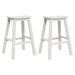 Scaun de bar 2 pcs Alb 52 x 43 x 73,5 cm HDPE - WALTI WALTI
