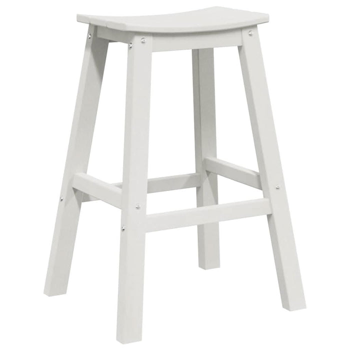 Scaun de bar 2 pcs Alb 52 x 43 x 73,5 cm HDPE - WALTI WALTI