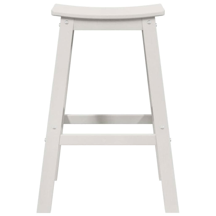 Scaun de bar 2 pcs Alb 52 x 43 x 73,5 cm HDPE - WALTI WALTI