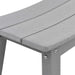 Scaun de bar 2 pcs Gri deschis 52 x 43 x 73,5 cm HDPE - WALTI WALTI