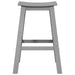 Scaun de bar 2 pcs Gri deschis 52 x 43 x 73,5 cm HDPE - WALTI WALTI