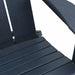 Scaun pliabil Adirondack Albastru marin 80,5 x 74,5 x 92 cm - WALTI WALTI