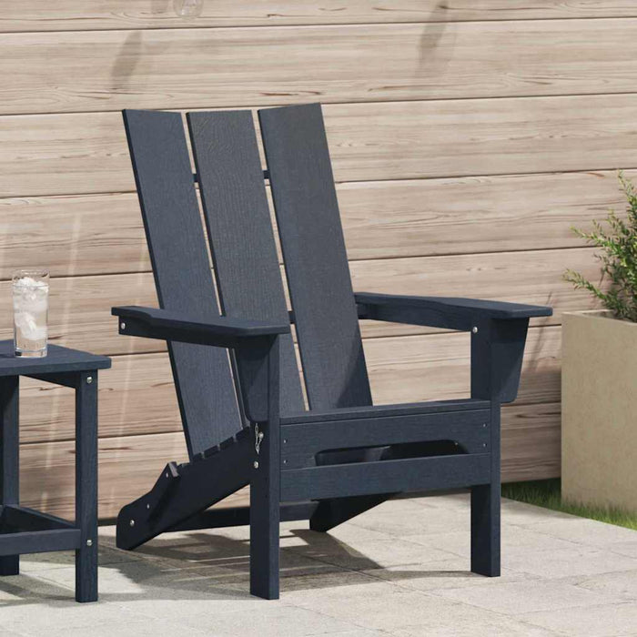 Scaun pliabil Adirondack Albastru marin 80,5 x 74,5 x 92 cm - WALTI WALTI