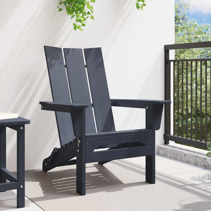 Scaun pliabil Adirondack Albastru marin 80,5 x 74,5 x 92 cm - WALTI WALTI