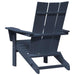 Scaun pliabil Adirondack Albastru marin 80,5 x 74,5 x 92 cm - WALTI WALTI