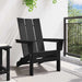 Scaun pliabil Adirondack Negru 80,5 x 74,5 x 92 cm HDPE - WALTI WALTI