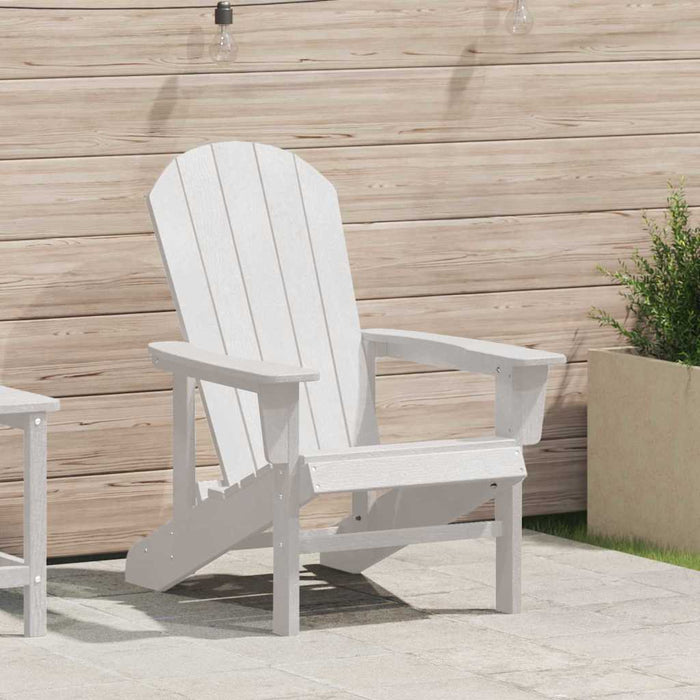 Scaun Adirondack Alb 82 x 74 x 92 cm HDPE - WALTI WALTI