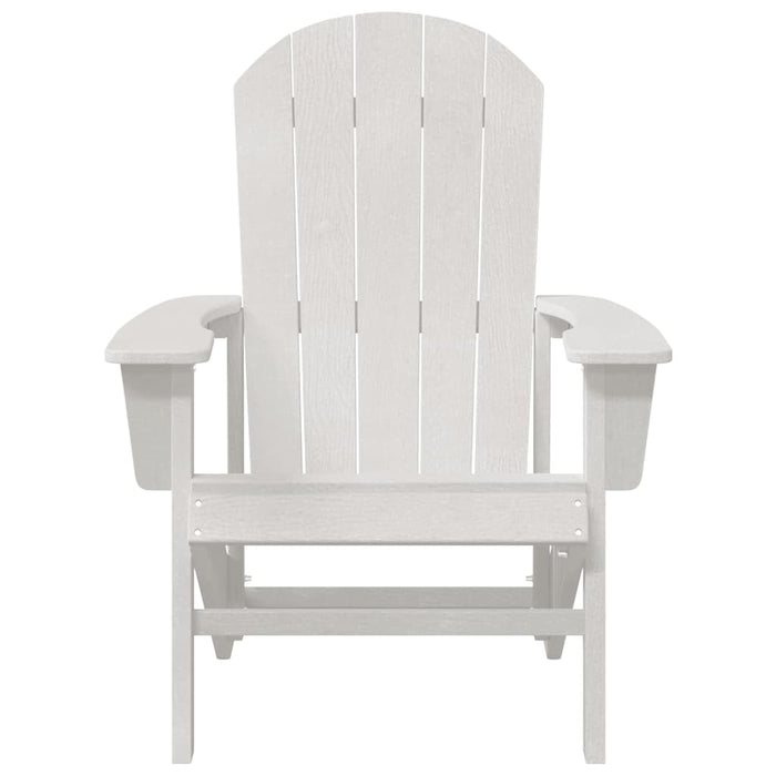 Scaun Adirondack Alb 82 x 74 x 92 cm HDPE - WALTI WALTI