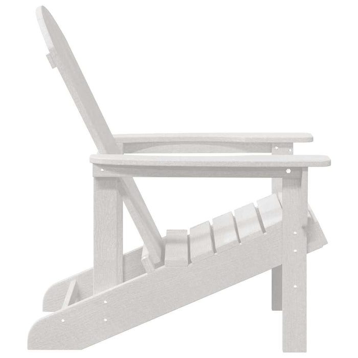 Scaun Adirondack Alb 82 x 74 x 92 cm HDPE - WALTI WALTI