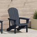 Scaun Adirondack Albastru marin 82 x 74 x 92 cm HDPE - WALTI WALTI