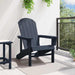 Scaun Adirondack Albastru marin 82 x 74 x 92 cm HDPE - WALTI WALTI