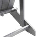 Scaun Adirondack Gri deschis 82 x 74 x 92 cm HDPE - WALTI WALTI