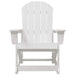Scaun rocking Adirondack Alb 92 x 73,5 x 92 cm HDPE - WALTI WALTI