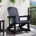 Scaun rocking Adirondack Albastru marin 92 x 73,5 x 92 cm HDPE - WALTI WALTI