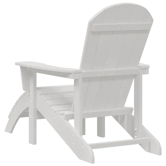 Scaun Adirondack Alb 82 x 74 x 92 cm HDPE - WALTI WALTI