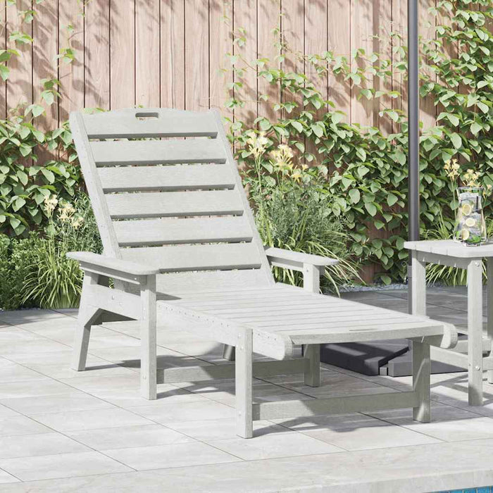 Șezlong Alb 73.5 x 92 x 90cm HDPE - WALTI WALTI