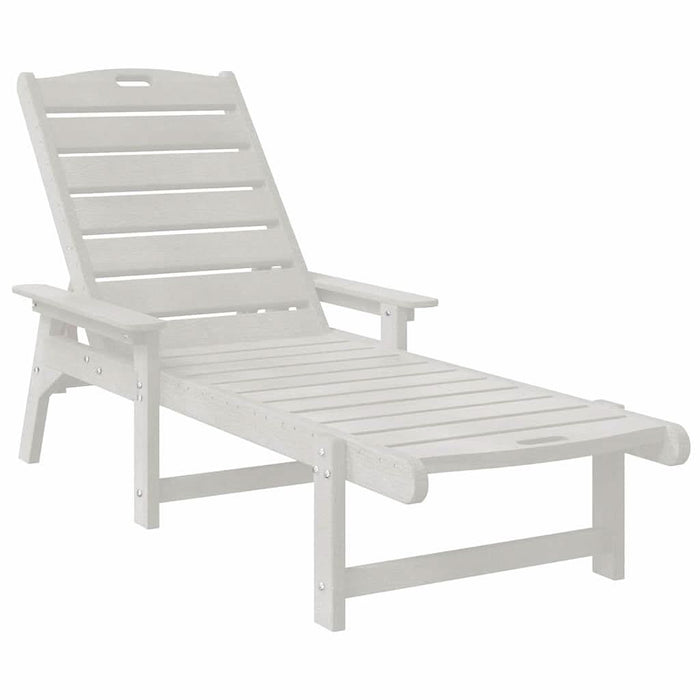 Șezlong Alb 73.5 x 92 x 90cm HDPE - WALTI WALTI