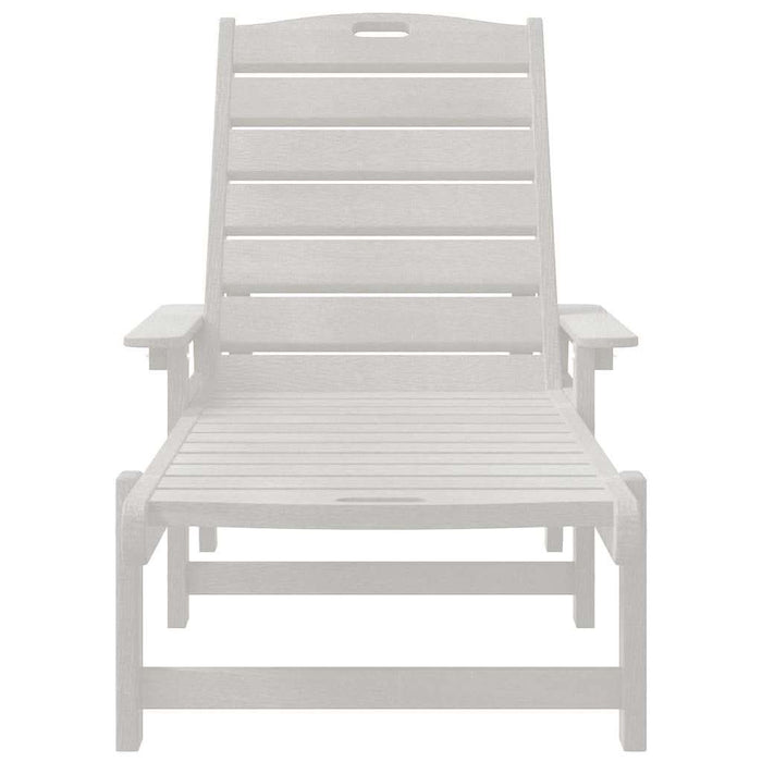Șezlong Alb 73.5 x 92 x 90cm HDPE - WALTI WALTI