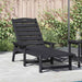 Șezlong Negru 73.5 x 92 x 90cm HDPE - WALTI WALTI