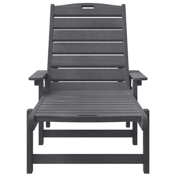 Șezlong Gri deschis 73.5 x 92 x 90cm HDPE - WALTI WALTI