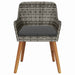 Scaun pentru Grădină 2 pcs Gri 62.5 x 55 x 82 cm poliratan - WALTI WALTI