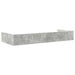 Cadru de pat cu depozitare Gri din beton 80 x 200 cm Lemn compozit - WALTI WALTI