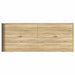 Cadru de pat cu depozitare Stejar Sonoma 80 x 200 cm Lemn compozit - WALTI WALTI