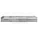 Cadru de pat cu depozitare Gri din beton 80 x 200 cm Lemn compozit - WALTI WALTI